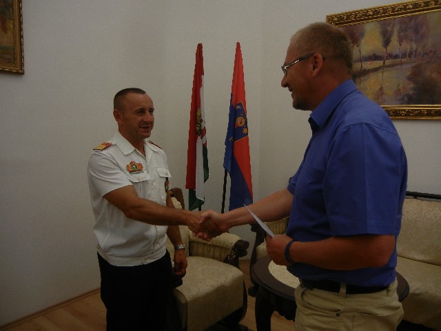Polgármesteri elismerés Csillag István tűzoltó alezredesnek főképe